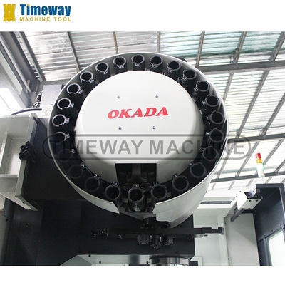 Timeway Worktable 600x1300mm CNC Verticaal Bewerkingscentrum met 8000 Rpm Spindelsnelheid