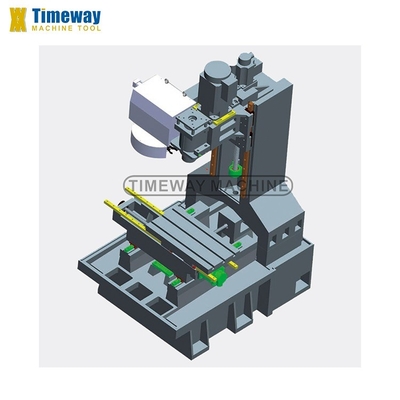Hoogsnel CNC verticaal bewerkingscentrum Timeway 3-as met FANUC-besturingssysteem