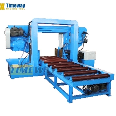 Semi-automatische bandzaag met aanpasbare opties en energiebesparende hydraulische motor van 1,5 kW