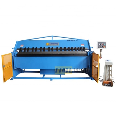 Carbon Steel HFM-3x2500 Hydraulische vouwmachine Gewicht 2750 kg voor metaalverwerking