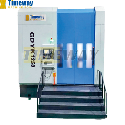 Timeway CNC GDYK1250- Gear Chamfering Machine voor Metal Material Metal Gear Deburring