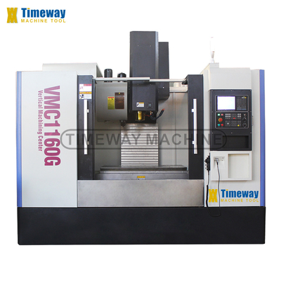 Verticale CNC-freesmachine VMC1160G met hoge precisie ± 0,003 mm positioneringsnauwkeurigheid