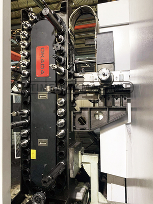± 0,006 mm Herhaalbaarheid HMC 1000 CNC Horizontaal bewerkingscentrum voor nauwkeurige bewerking