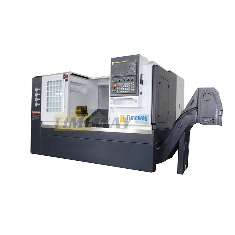 7.5 kw Hoofdmotorkracht Hoogprecisie Slant Bed CNC draaibank voor de industrie