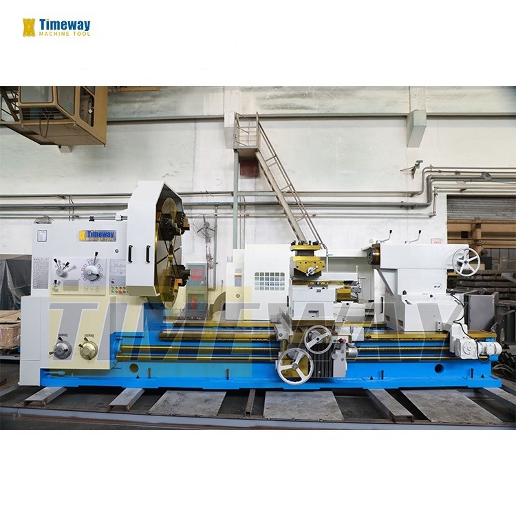 Maximaal gewicht van het werkstuk kg 16000 Timeway zware draaimachine voor grote gietstukken