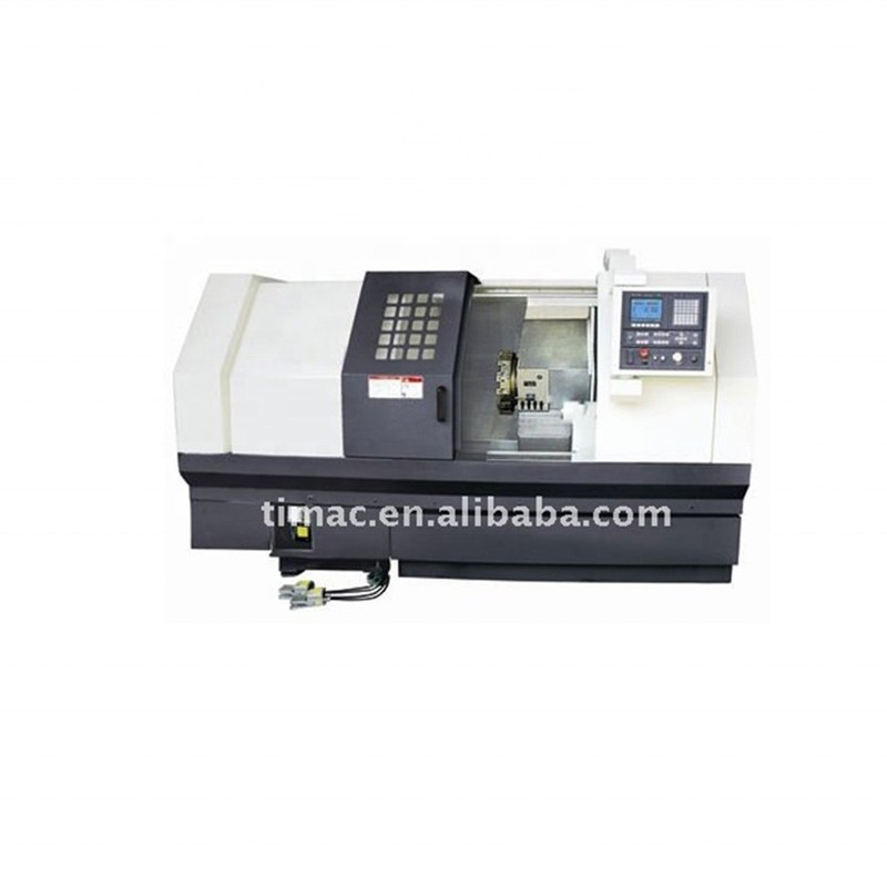 Full Function CNC draaibank met 8 gereedschapspoststations en geavanceerde functies Slant Bed Type