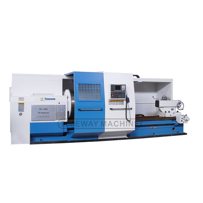 320 r.p.m. Max. Spindelsnelheid Geïntegreerd Type Flat Bed CNC draaibank Metalen Draaimachine