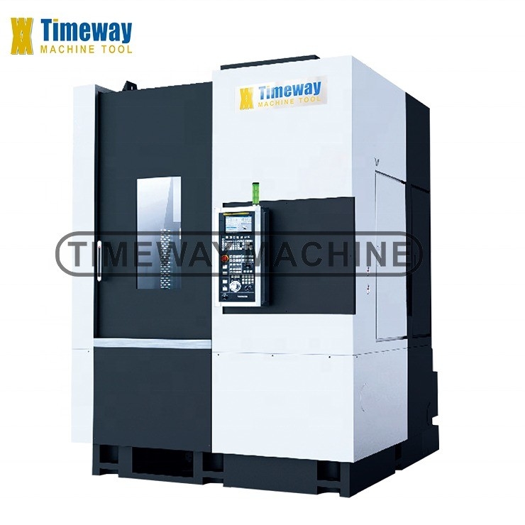 Rapide Z-asvoeding van 10m/min Kleine CNC-verticale draaibank voor machinewerkplaatsen