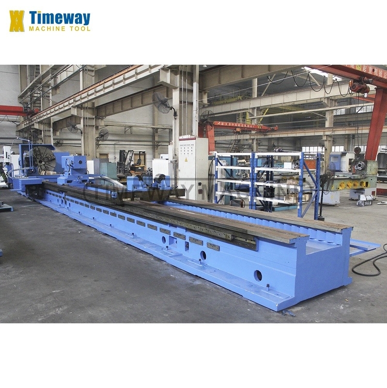 30kW Spindelmotorkracht Multifunctioneel CNC-platbed draaibank voor lang werkstuk 9800mm