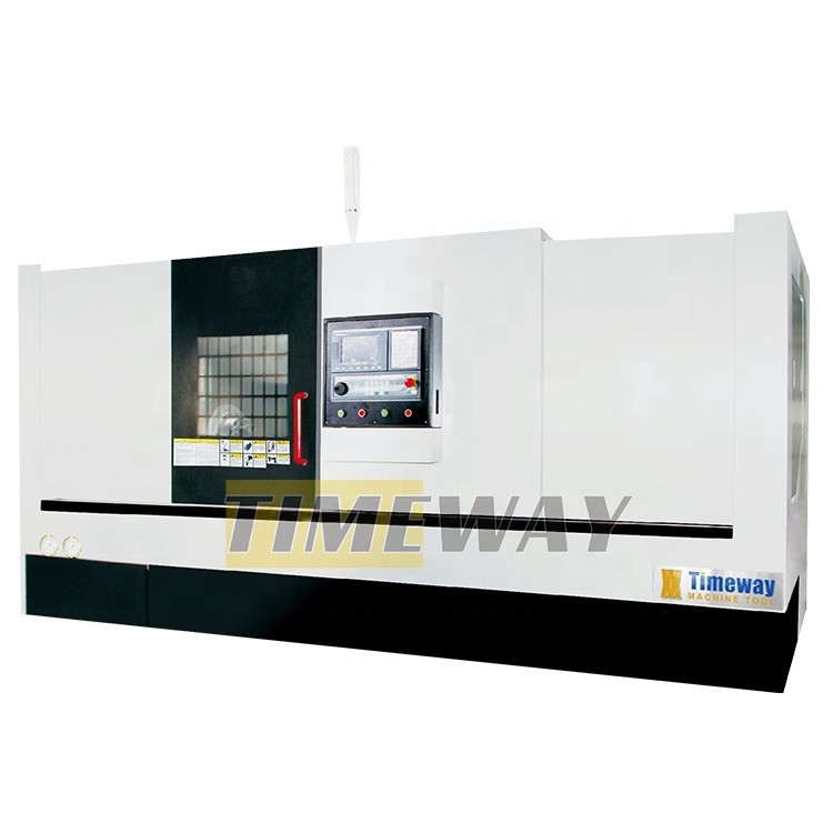 400 Cross Travel Slant Bed CNC draaibank CK-63 voor de klant vereiste spanning