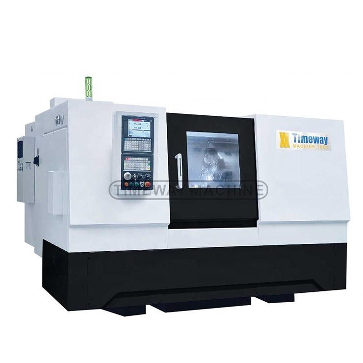 Machinerie voor het bewerken van middelmatige werkzaamheden CNC-draaienmachine van het schuine type met A2-5 spindel neus