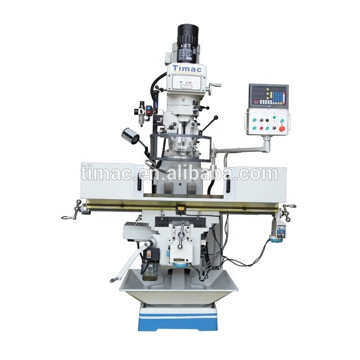 Gepersonaliseerde Spannings M250 Verticale Torret Fressmachine met 2.25kW Spindelmotorvermogen