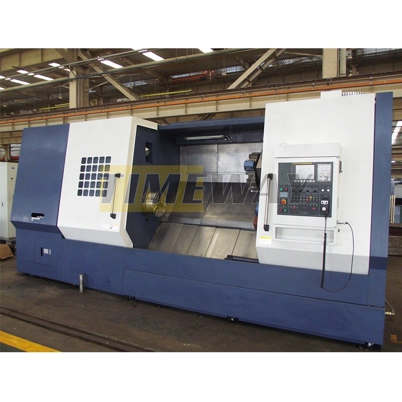 Max. Spindelsnelheid 2000 t/m 4-assige horizontale CNC draaibank ideaal voor volumeproductie