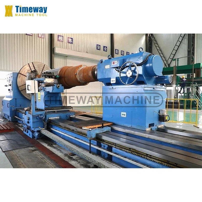 Hoge stijfheid 1 7 Spindle Taper 300mm Tailstock Quill Travel Giant Type Torno Machine
