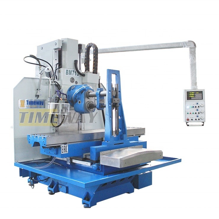 670 mm Cross Travel Y-axis Metal Bed Type Freesmachine BM715 voor industriële productie