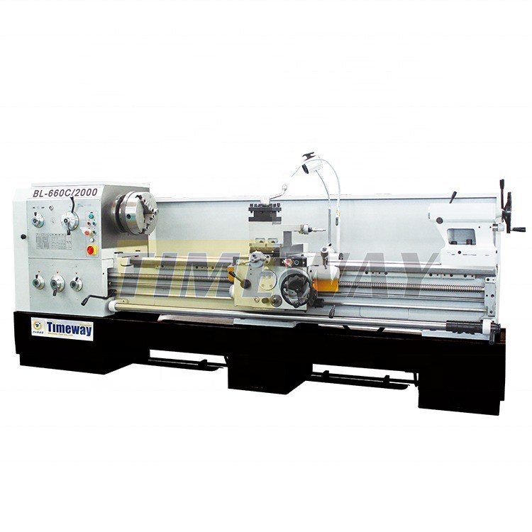Precision Metal Machining Parallel Flat-Bed Lathe met 4,5 m/min Z-as Rapid Feed Speed