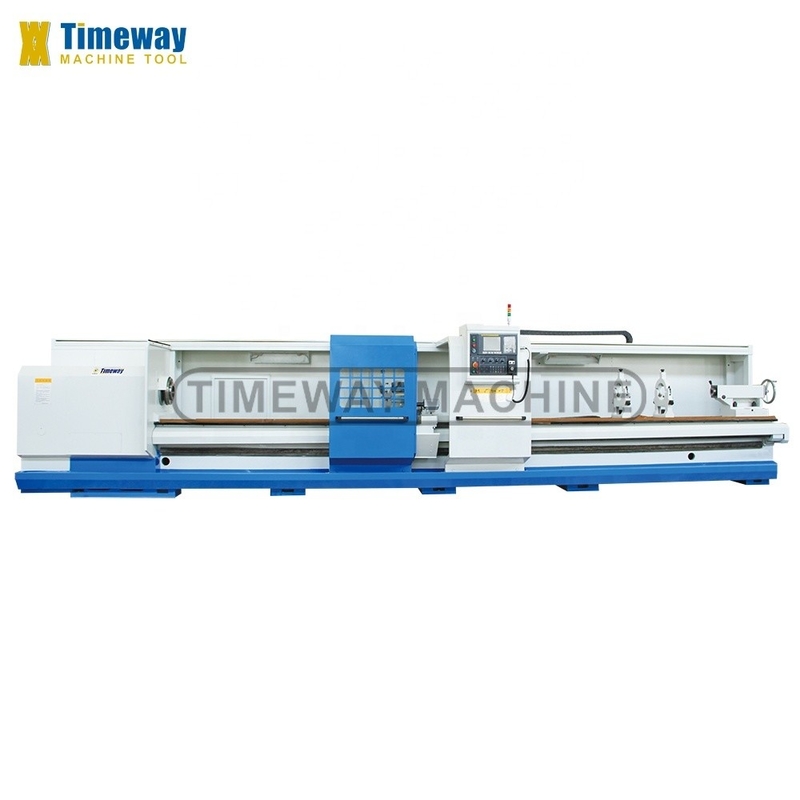 Hoge precisie AK-800B zware CNC-horizontale draaibank met een positioneringsnauwkeurigheid van ± 0,001 mm