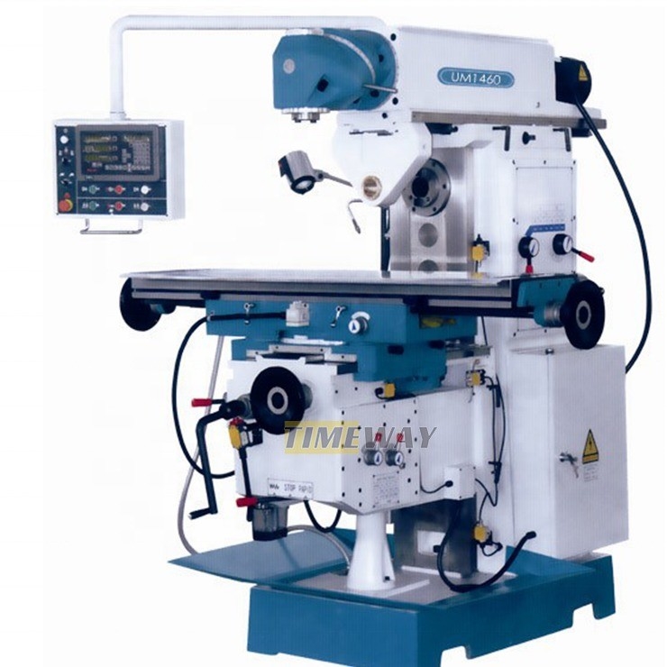 Universale kniefreesmachine 2220x1660x2020 Model en torent draaiend kopcombo
