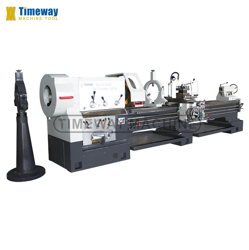 Energy Mining Pipe Threading Lathe Q-200 550mm Bed Breedte voor een glad draadproces