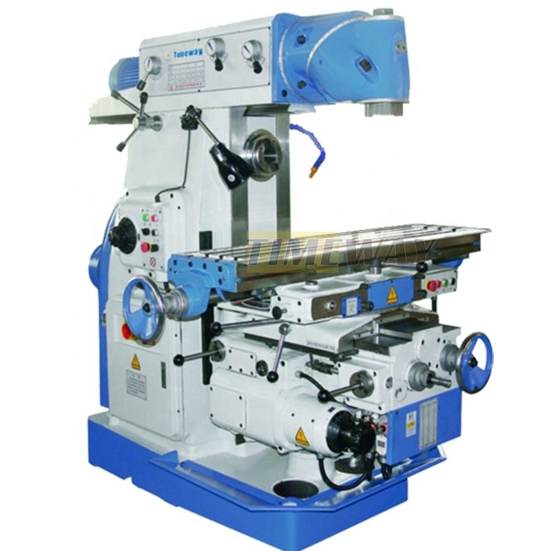 4 kW handmatige draaiende kop knietype freesmachine Perfect voor uw productiebehoeften