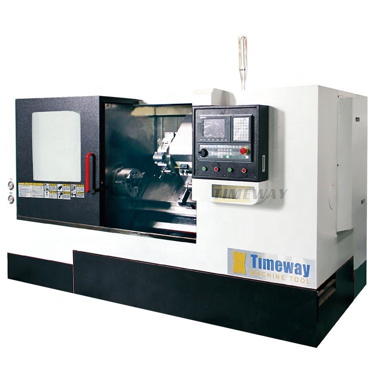 250 mm Z-as Travel Slant Bed Lathe CNC machine voor hoge precisie metalen productie