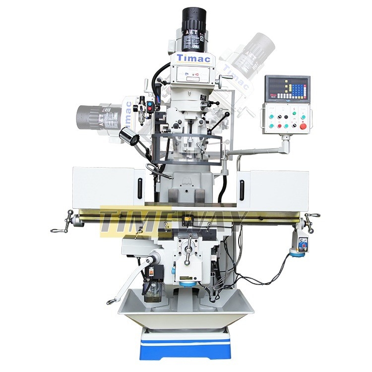 Variabele snelheid universele verticale torent freesmachine met 3,7 kW hoofdmotor vermogen