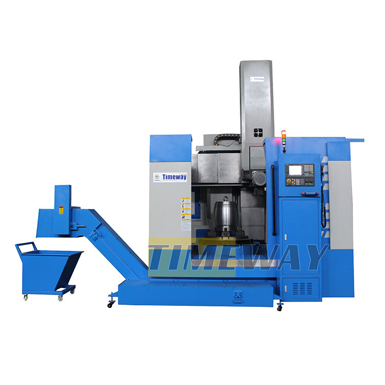 VLK-serie CNC-verticale draaibank met een enkele kolom voor nauwkeurige bewerking met twee assen