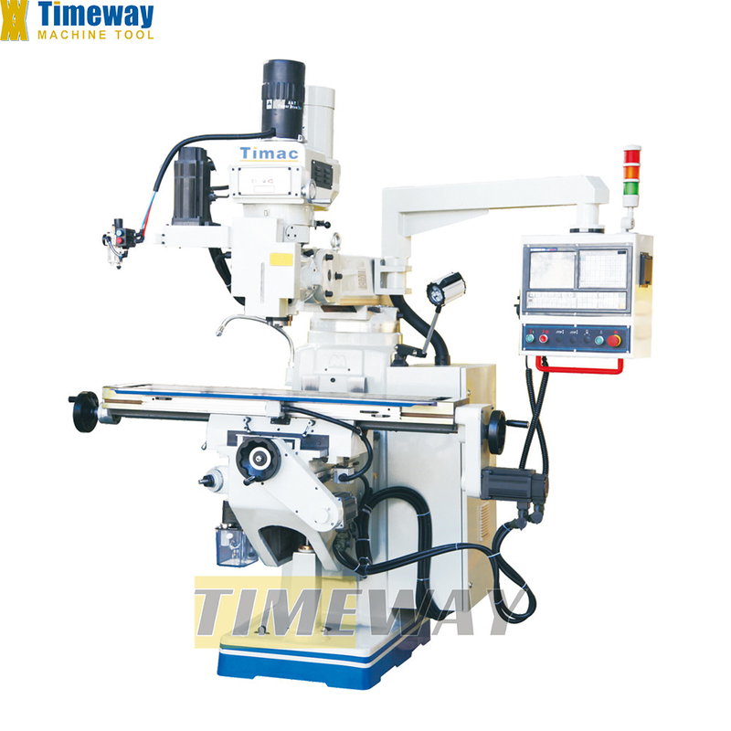 Industrie CNC Metal Vertical Universal Torreta Fresadora KTM230 met een draaihoek van ±90°