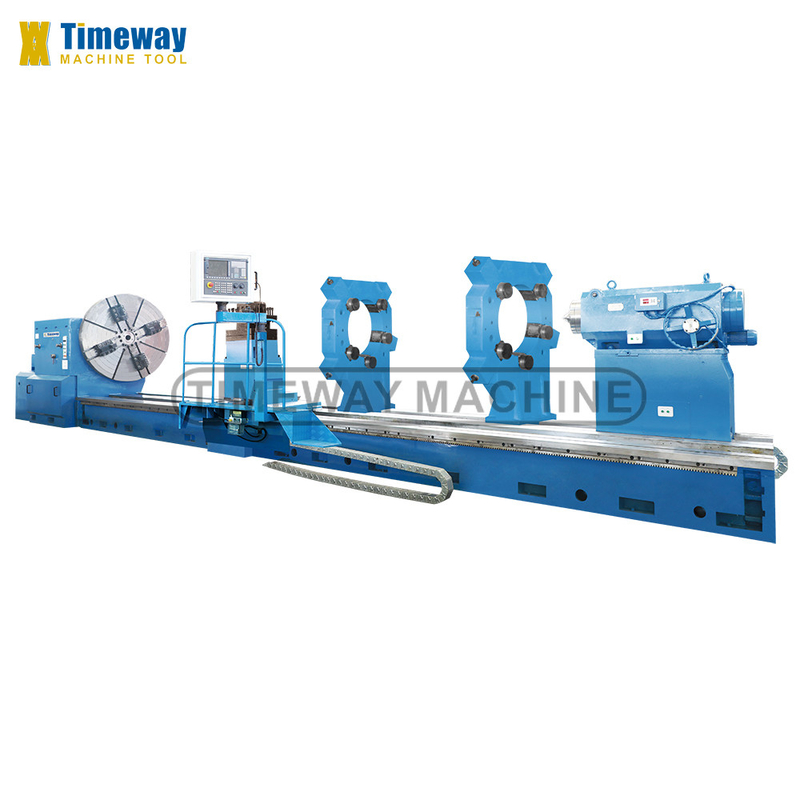 Metal CNC Torno Equipo AK-2500H Heavy Duty Horizontale draaibank met 40000kg Max. Gewicht