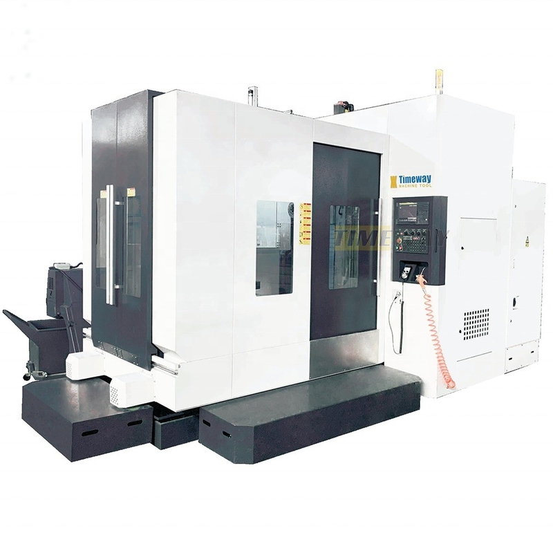 Max. Tafelbelasting van 600 kg Hoogprecisie Cnc Horizontaal Bewerkingscentrum voor Metaal