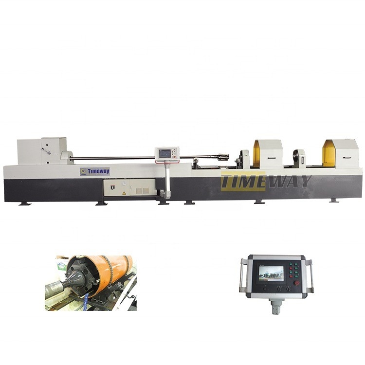 350 mm Spindel Centrum Hoogte Hoge precisie CNC Horizontale Deep Hole Tube Honing Machine