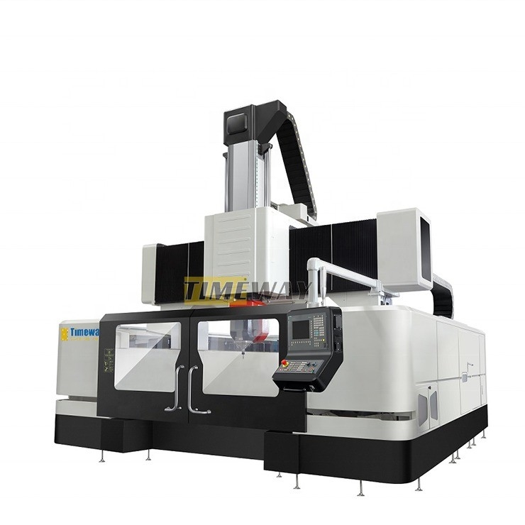 3-assige CNC-poortfreesmachine met een hoge precisie met een positioneringsnauwkeurigheid van 0,04 mm