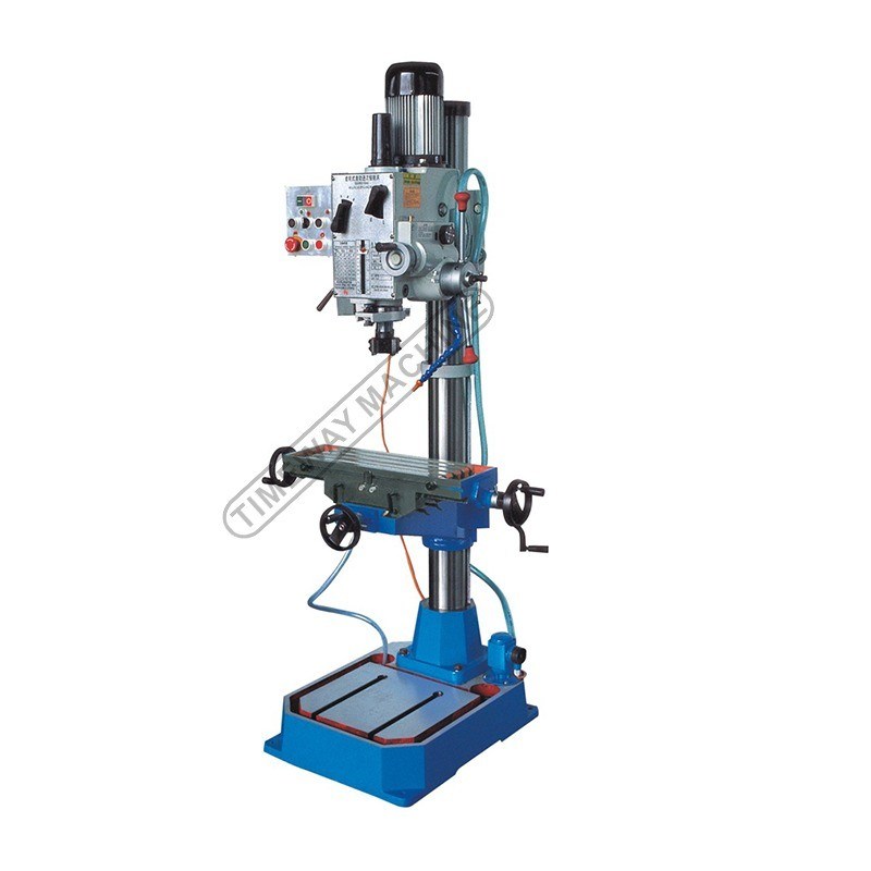 50-1250 r.p.m. Automatisch voedende boorfreesmachine met werktafeloppervlak van 820x240 mm