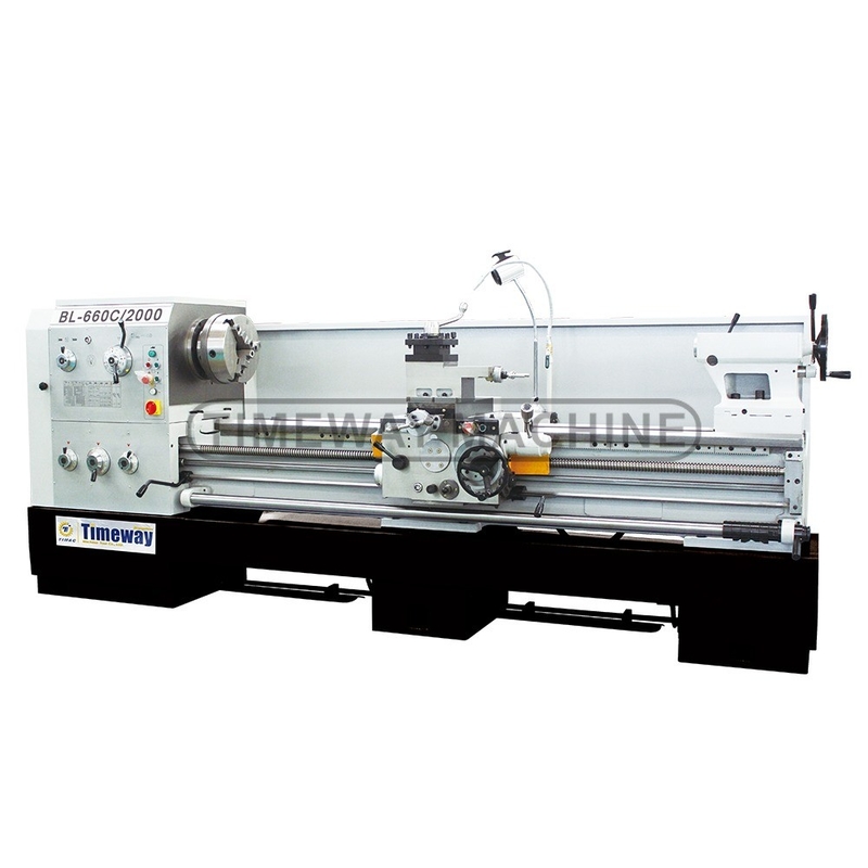 BL-660C Metalen draaibank 36-1600 tpm Spindel snelheid bereik 660mm Max. Swing Over Bed
