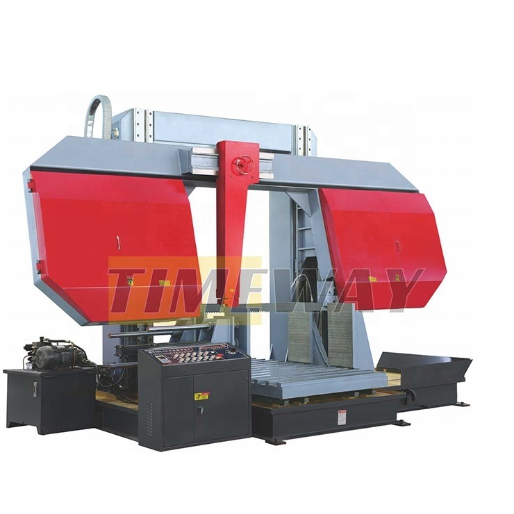 27/40/54/68/80m/min Blade Speed 2.2kw Horizontale Metal Band Sawer voor precisie snijden