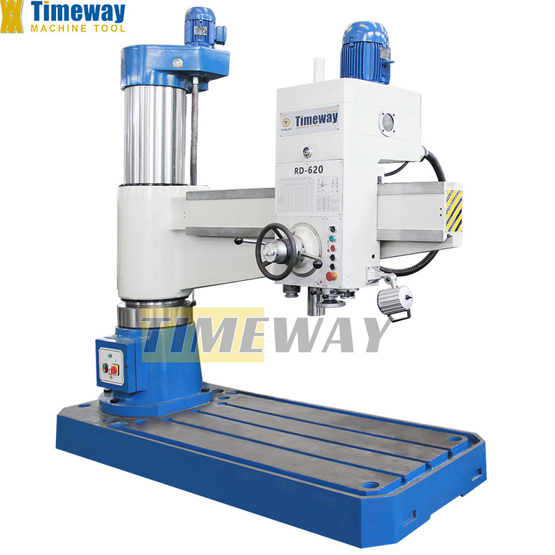 5.5kw hoofdmotor vermogen Radial boormachine RD-620 met 63mm Max. Boorcapaciteit