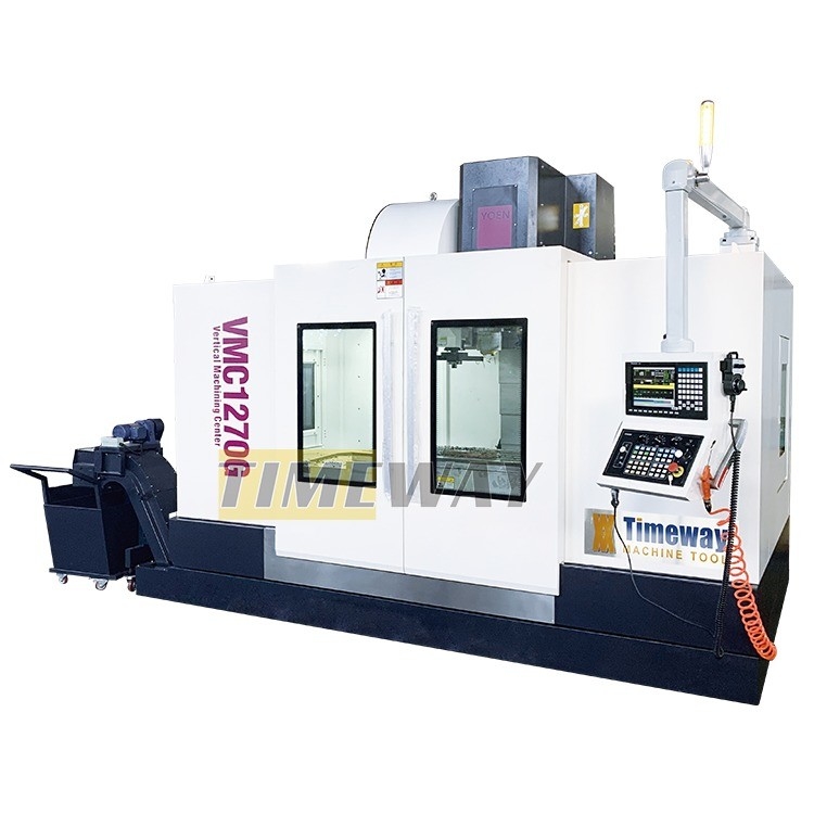 Hoog VMC1270G 3-assig CNC-freesverticaal bewerkingscentrum met GSK/Fanuc/Siemens besturingssysteem