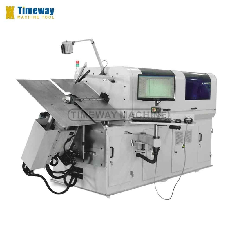 8-assige CNC-draadbuigveermachine De ultieme oplossing voor geautomatiseerde productie
