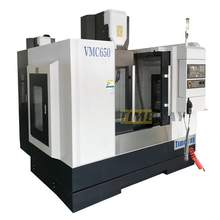420x800mm Werktafel Grootte Vmc650 3-assig Cnc Verticaal Bewerkingscentrum voor metaal frezen